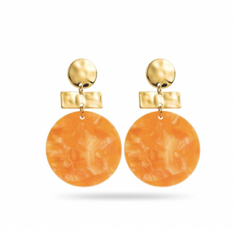Boucles Loane orange