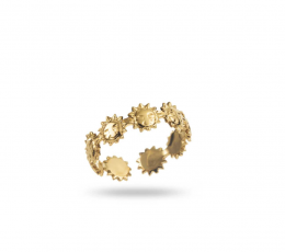 Bague Helios dorée