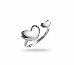 Bague Anaé argentée